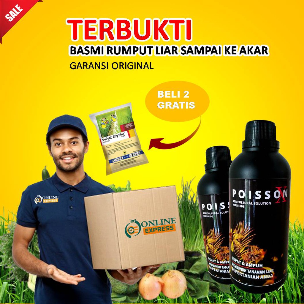 HERBISIDA PEMBASMI RUMPUT LIAR MATI KERING OBAT RUMPUT PERTANIAN RACUN RUMPUT AMPUH ORIGINAL 500ML