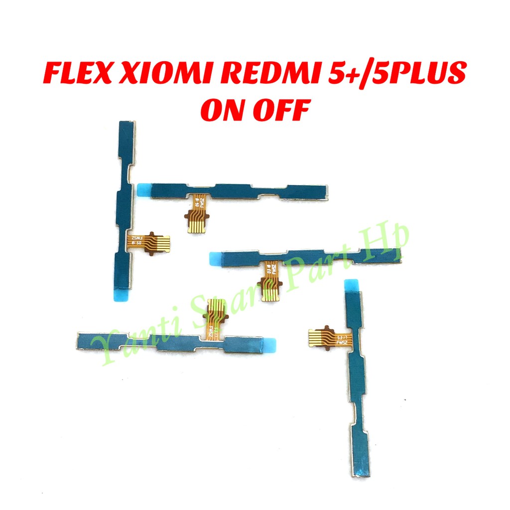 Flexible On Off Xiaomi Redmi 5 Plus Original Terlaris New