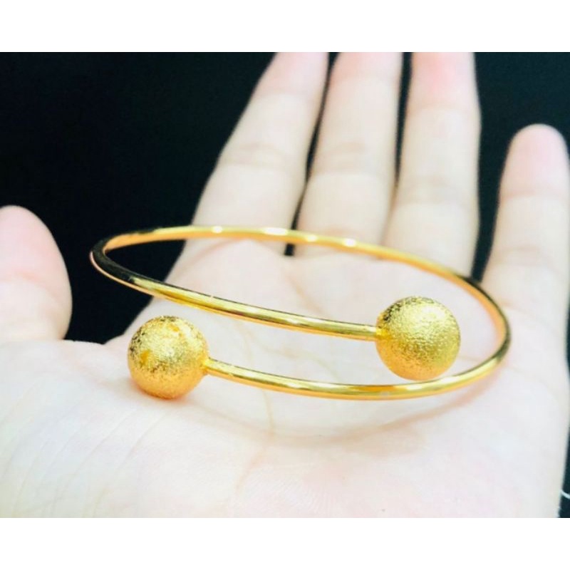 Ramk373. Gelang tangan xuping wanita lapis emas ukuran flexibel