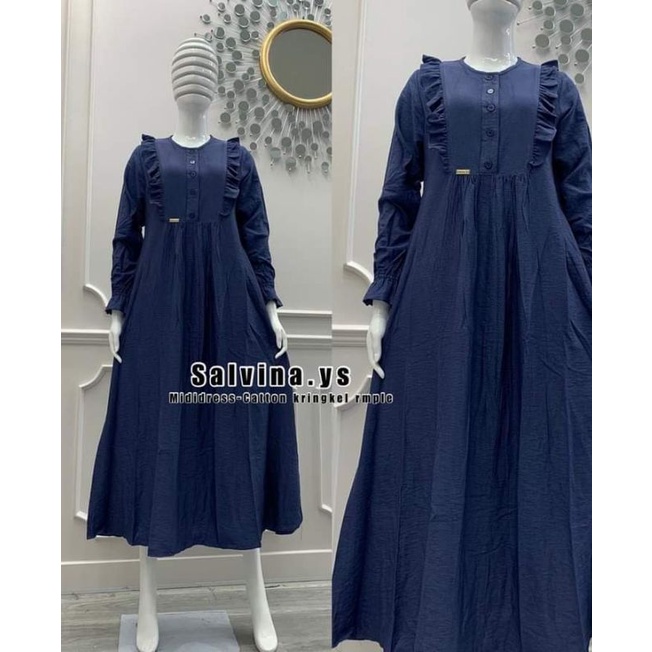 Salvina.ys/Mididress kringkel ori by Salvina.ys/Mididress terbaru Salvina.ys