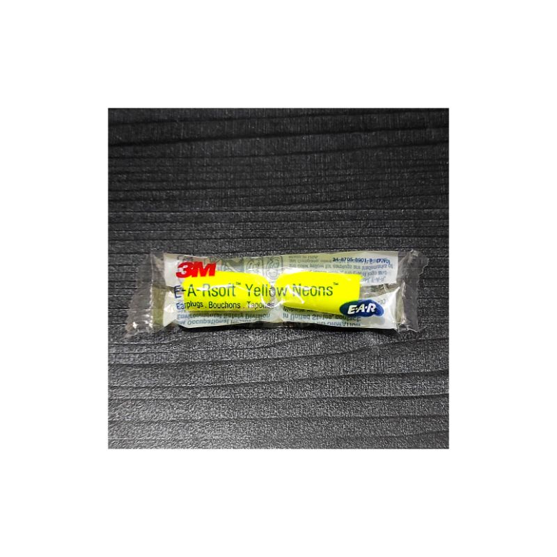 3M Earplugs Yellow Neon
