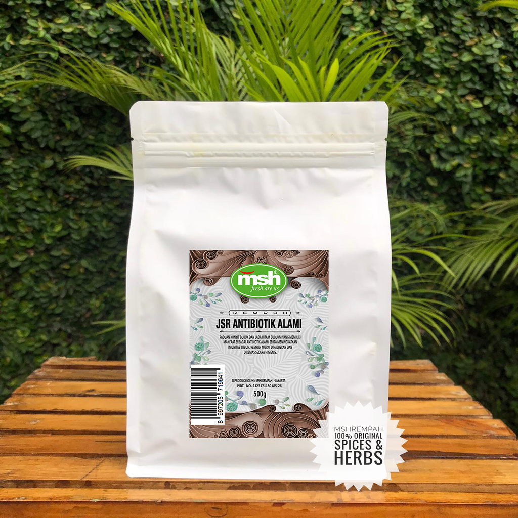 

JSR Antibiotik Alami 500 g