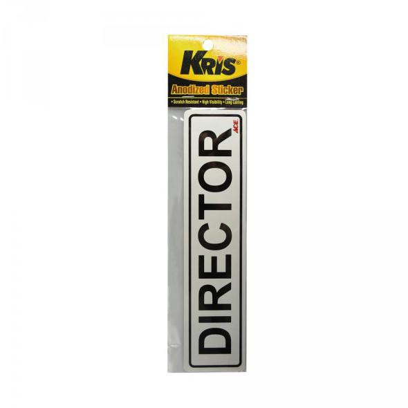 

Stiker Direktur-Manager | Kris Stiker Anodized 6 X20