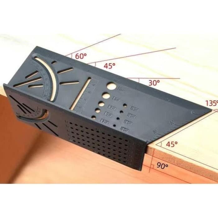 

marking 3D woodworking ruler / penggaris siku mitre 3D / marking gauge