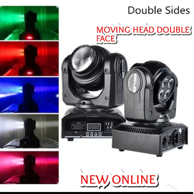 MOVING HEAD DOUBLE FACE FULL COLOUR 80W