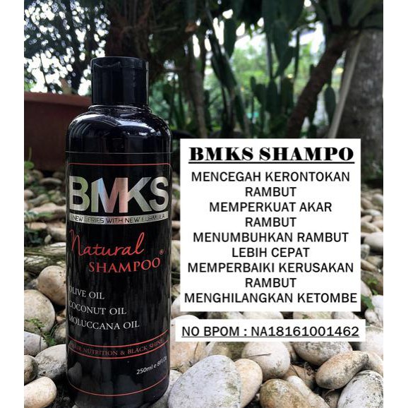 shampoo BMKS Natural Shampoo Original BPOM - Shampoo BMKS