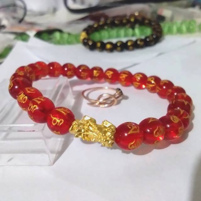 Gelang Naga Gelang HongKong / Gelang Baby Jillyn Pixiu Naga / Gelang Pixiu Naga dengan Gelang Mantra