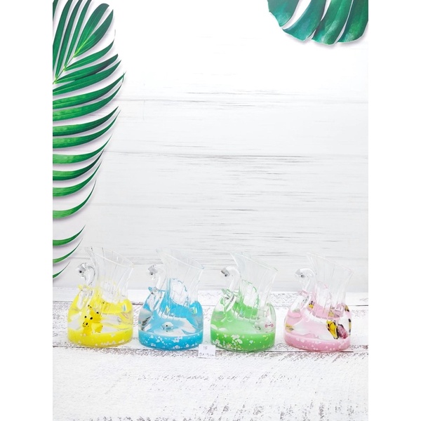 pajangan kristal angsa