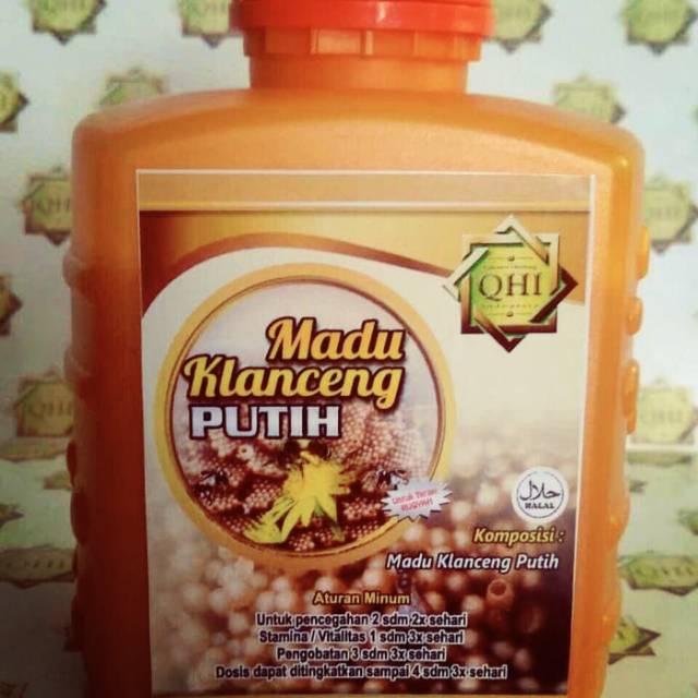 

Madu Klanceng Putih 1/2 kg