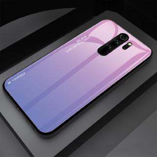 Hard Case HP Tempered Warna  Gradasi untuk Xiaomi  Redmi  