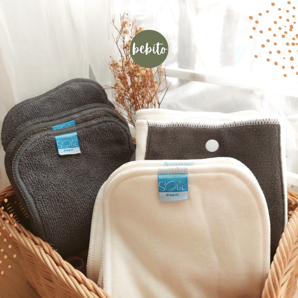 SOBI Insert Bamboo, Microfiber, Overnight | BEBITO