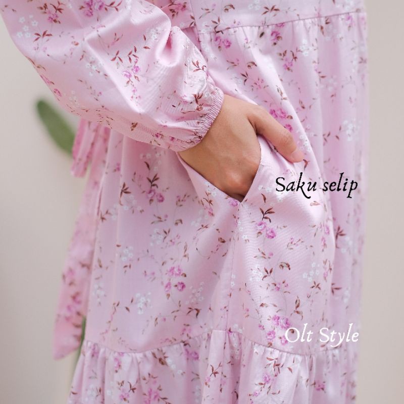 Ollet Gamis Jepang Dewasa Model Tingkat Flowy