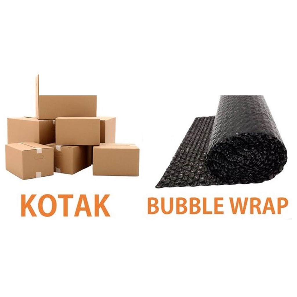 

Bubble Wrap tambahan & Dus packing tambahan supaya produk lebih aman