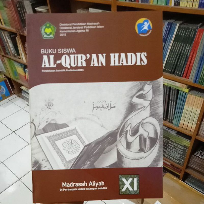 

BUKU AL QUR'AN HADIS KMA KELAS 11