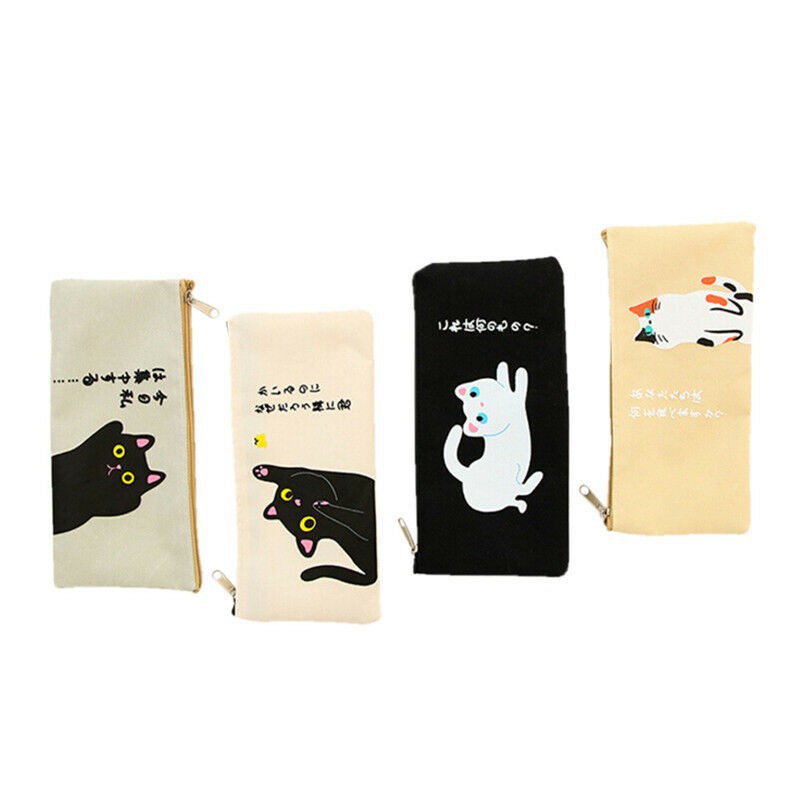 

Perlengkapan Sekolah Yo Yo Cat Cartoon Zipper Pen Pencil Case Storage Bag Pencil Cases