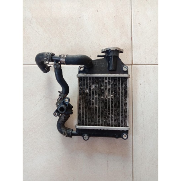 radiator vario 110 karbu originall full set lengkap