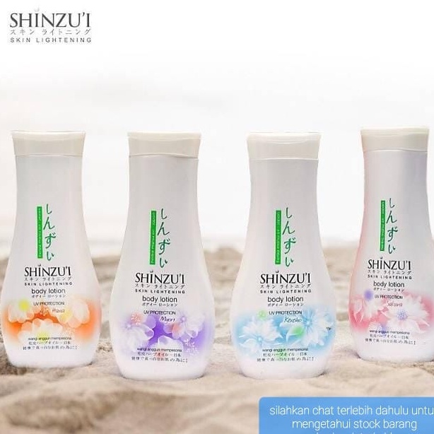 SHINZUI BODY LOTION UV PROTECTION HAND BODY 100ML KOSMETIK PELEMBAB