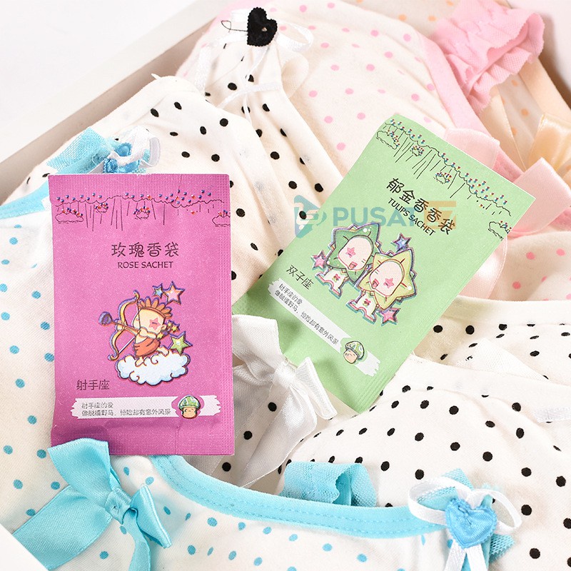 MoonLand 291 Pengharum Ruangan Floral Sachet / Pewangi Kamar Mandi Toilet Lemari Laci Rak Sepatu Mobil Tas / Parfum Saset / Air Freshener