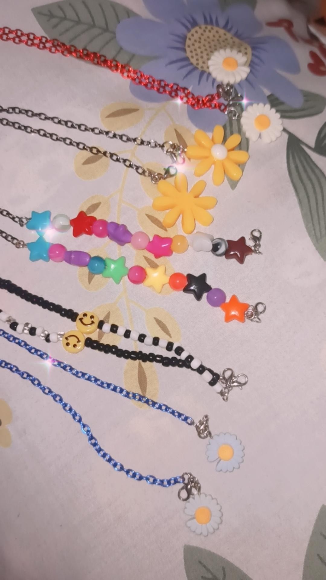 Custom Mask Strap | Daisy & Smile Mask Strap - Jajanan Cheonsa