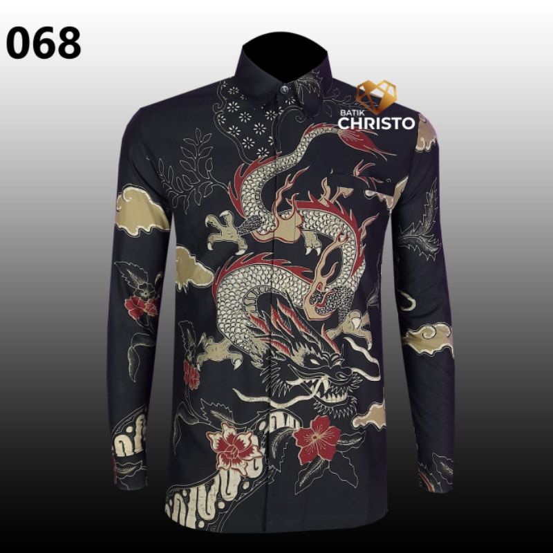 Kemeja Batik Christo Slimfit Premium CHR 068