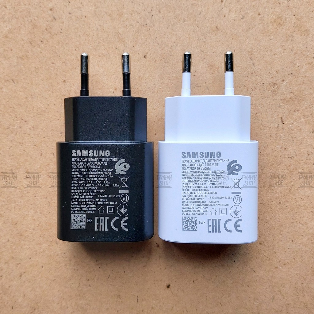 Travel Charger Samsung TYPE C TO TYPE C 3A Super Fast Charging Casan Quick Charge Original OEM