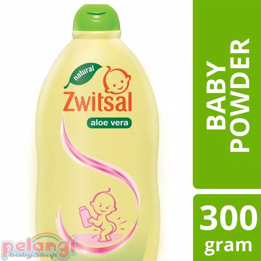 Zwitsal Baby Powder Aloe Vera 300 gr