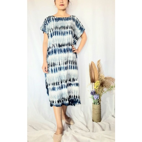 Daster Tie Dye Jumbo Khas Bali