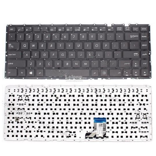 Keyboard laptop ASUS K401 A401 A401L K401L K401LB - HITAM BERGARANSI