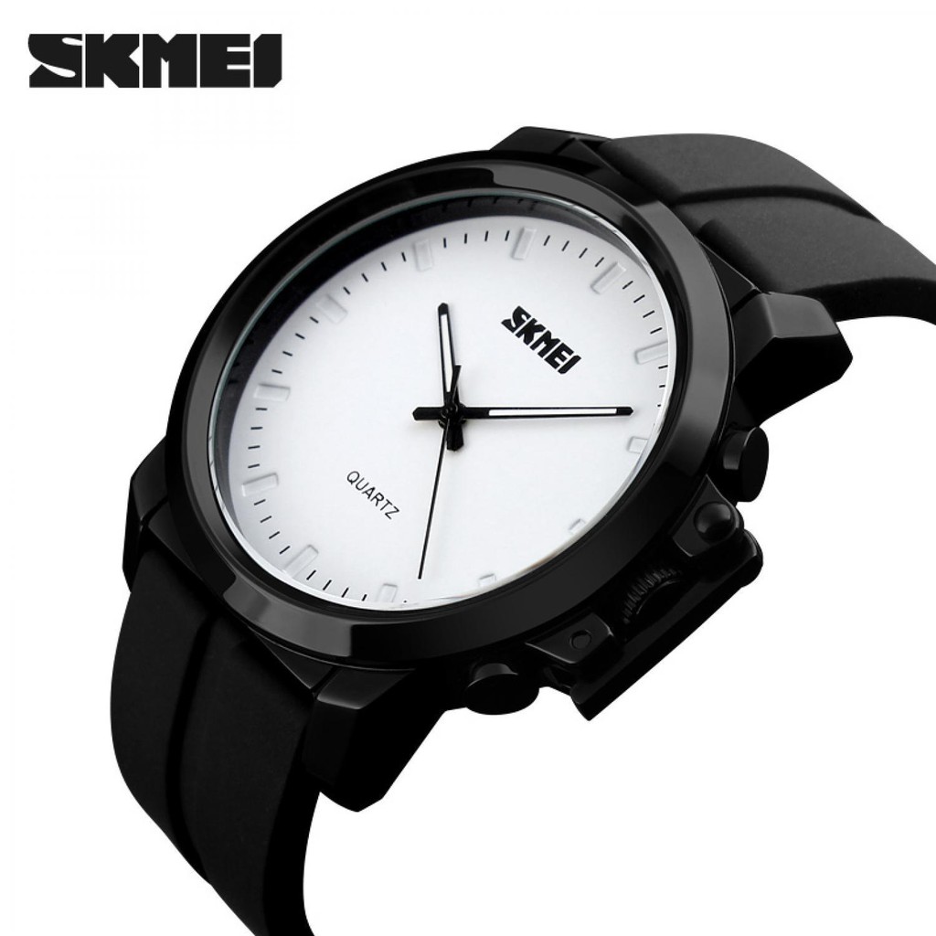 SKMEI Jam Tangan Analog Pria - 1208 [Putih] [Silicone]