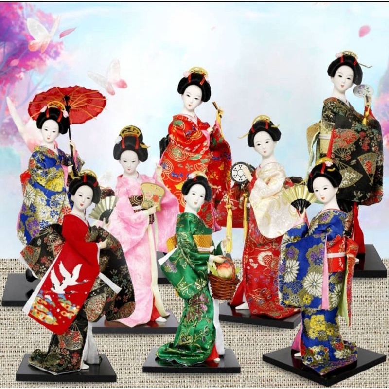 Boneka Jepang/boneka Korea/boneka cina/boneka geisha/boneka oshin