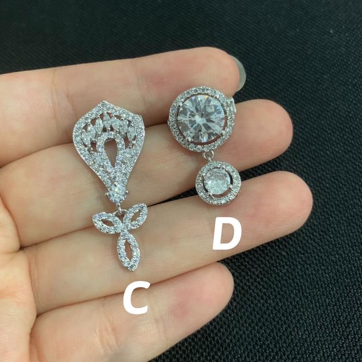 Kejar Promo Bros Dagu Zirconia Kecil / Bros Kecil / Premium