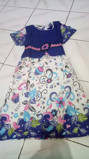 Dress / Terusan / Baju Batik Anak Perempuan 1837