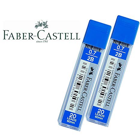 

Isi Pensil Mekanik Faber Castell 2B 0.7mm