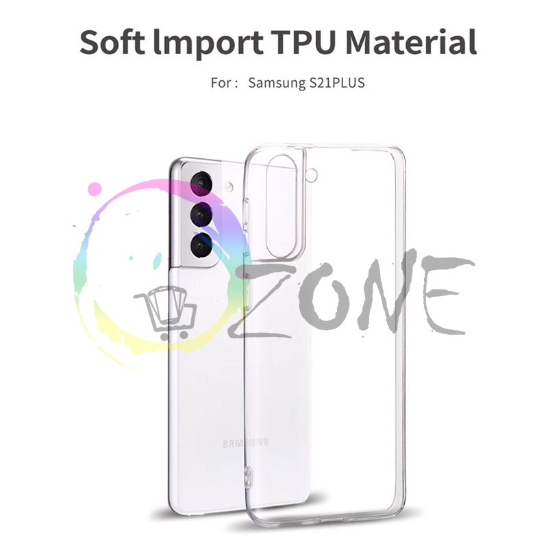 SOFTCASE TRANSPARAN SAMSUNG S21+ S21 PLUS PREMIUM CLEAR SOFT CASE