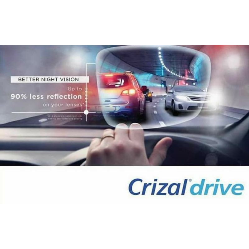 LENSA CRIZAL DRIVE ESSILOR SV ORMA 1.5  | LENSA ANTI SILAU | LENSA SETIR MALAM | LENSA NIGHT DRIVE