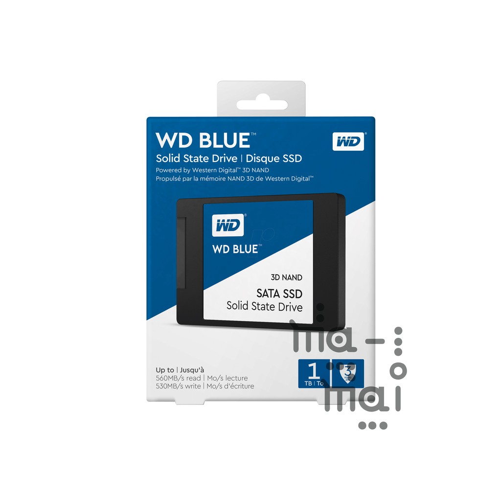 WD SSD BLUE 1 TB 2,5&quot; SATA SSD WD SSD BLUE 1TB 3D NAND