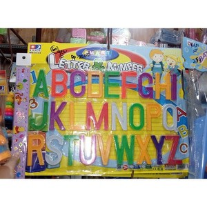 HURUF ALPHABET NON MAGNET JUMBO BESAR