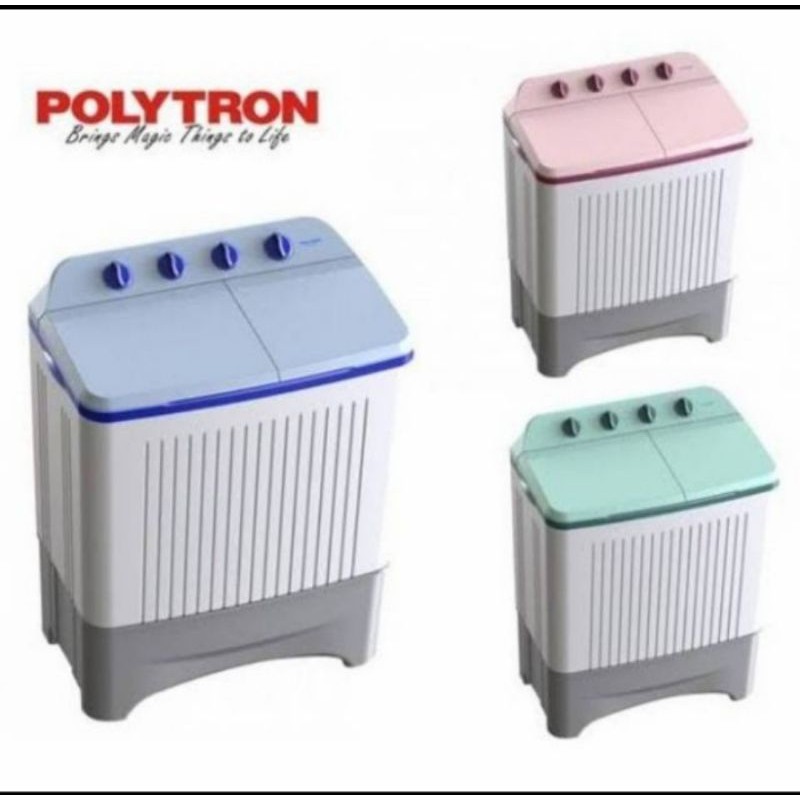Mesin cuci polytron 2tabung PMW7366/7363 7KG