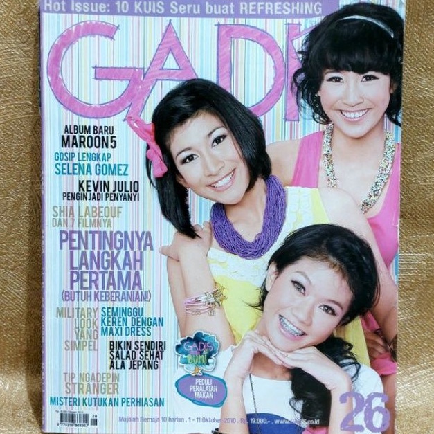 Majalah GADIS 1 - 11 Oktober 2010