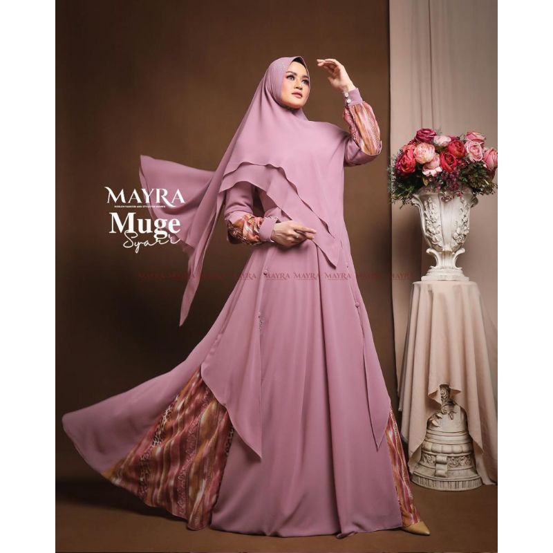 Gamis Syar'i Mayra/Muge Syar'i/Mayra Original