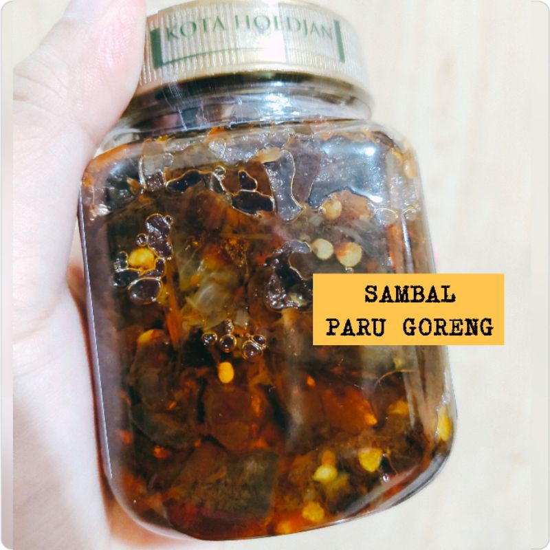 [READY SIAP KIRIM] SAMBAL PARU GORENG - SAMBAL KOTA HOEDJAN