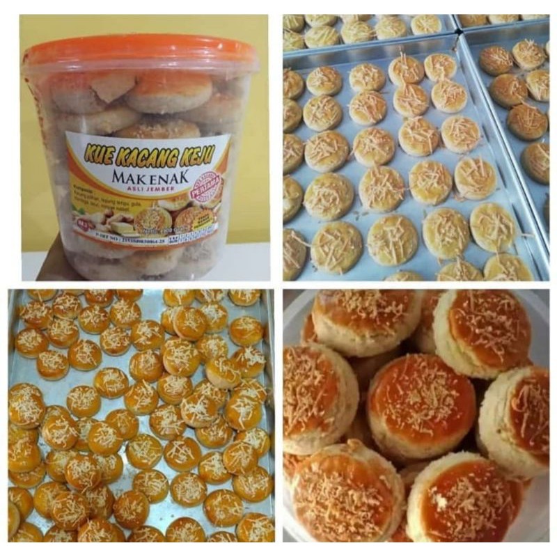 

Kue Kacang Keju Mak Enak Jember