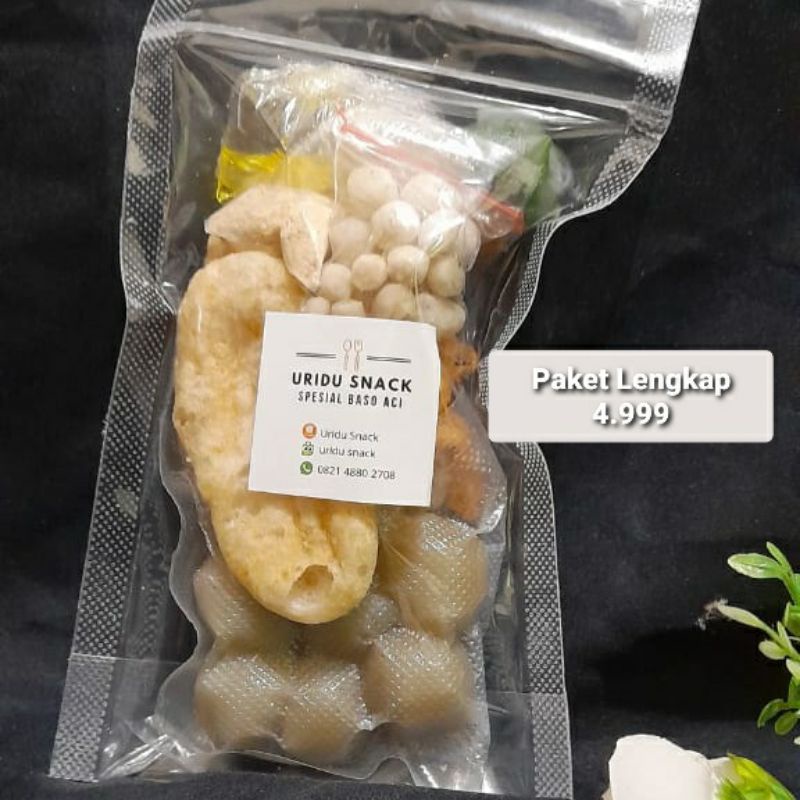 

Baso Aci Instan Murah, Lezat, Segar, Halal, sudah vakum