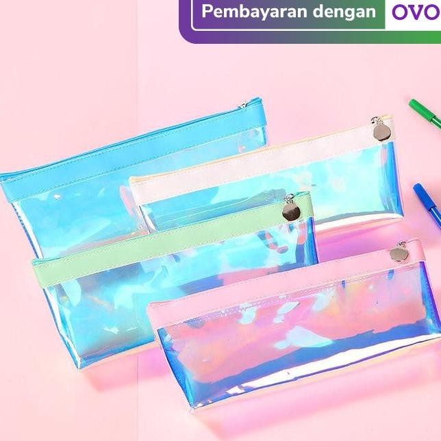 

★Best Seller★ Tempat Pensil Anak / Tempat Pensil Hologram Anak - Persegi VCR%