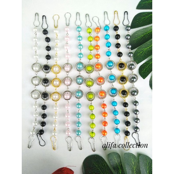 konektor masker ring || manik manik|| konektor hijab