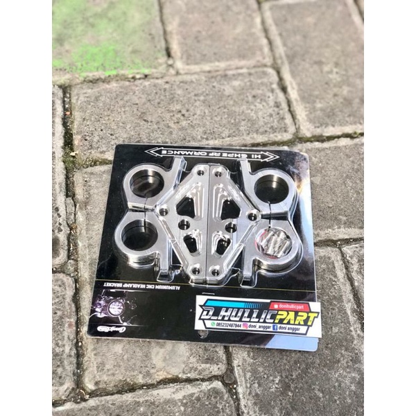 Breket Pangkon lampu as 33 pangkon lampu CNC as 33 impor MOS