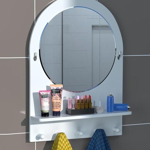 Ready Stcok //
BnI Rak Cermin Kaca Akrilik Gantung Dinding Kamar Mandi Kamar Tidur Pemasangan Tanpa 