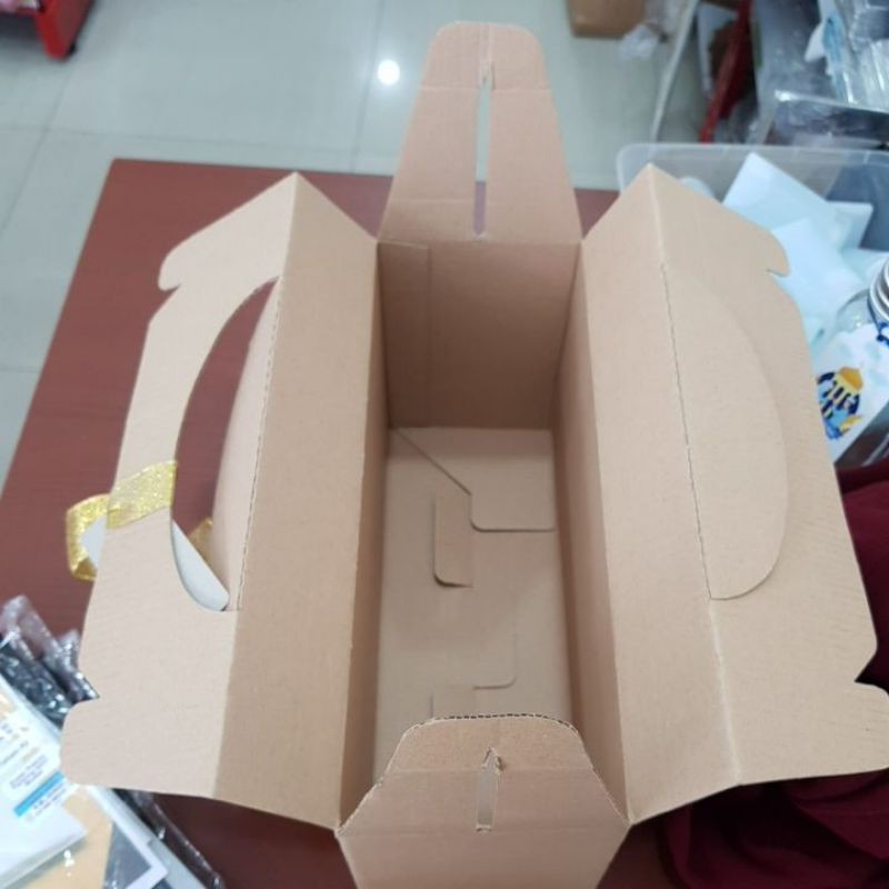 

BOX JINJING/HANDLE COKLAT 28x10x14 cm