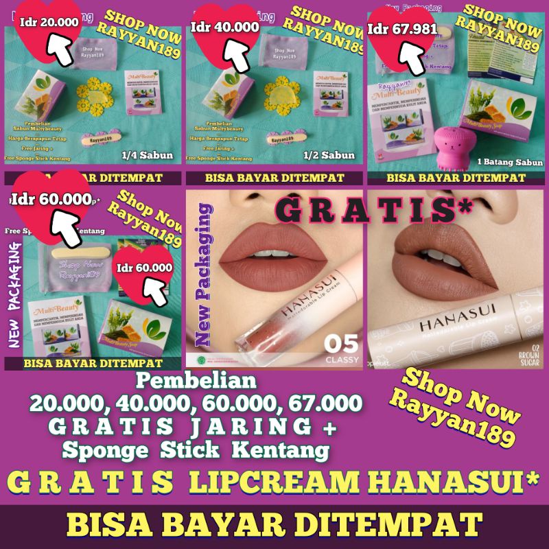 (COD) ECER SABUN MULTY BEAUTY SKINCARE ECER SABUN MULTYBEAUTY SKINCARE ECER MBS SKINCARE MULTYBEAUTY