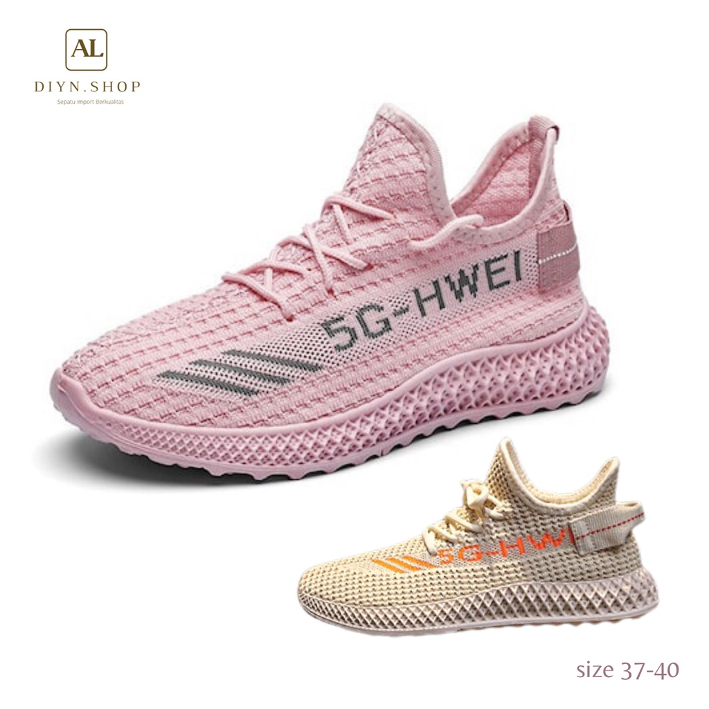 Sepatu Wanita Import Slip ON Sneakers-ARCLIGHT HWEI-5G 033-Shoes Kets Lari Spatu Sport Senam, Fashio